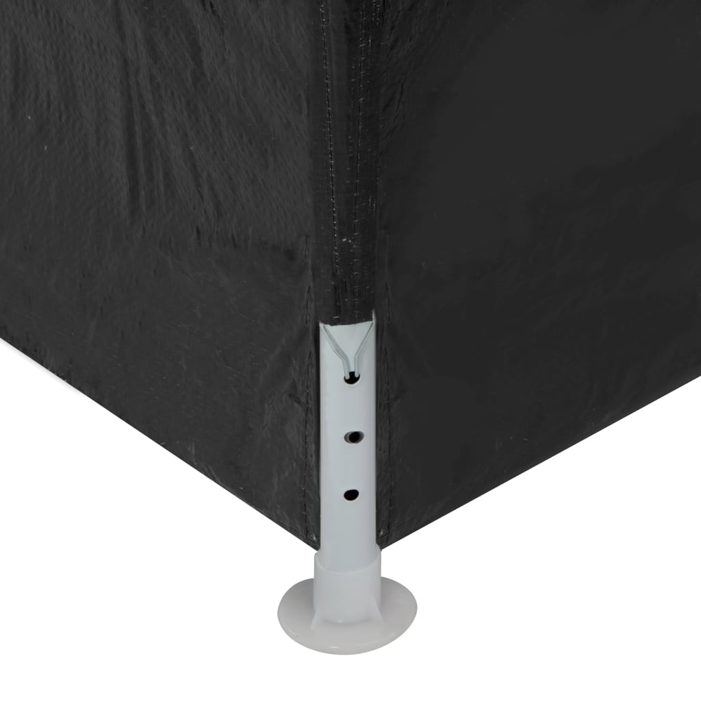 Maison Exclusive - Carpa para fiestas gris antracita 3x12 m - 7