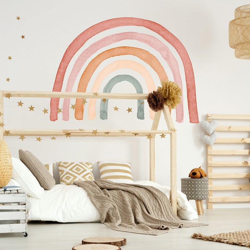 Sticker mural enfant arc en ciel Rainbow | Leroy Merlin