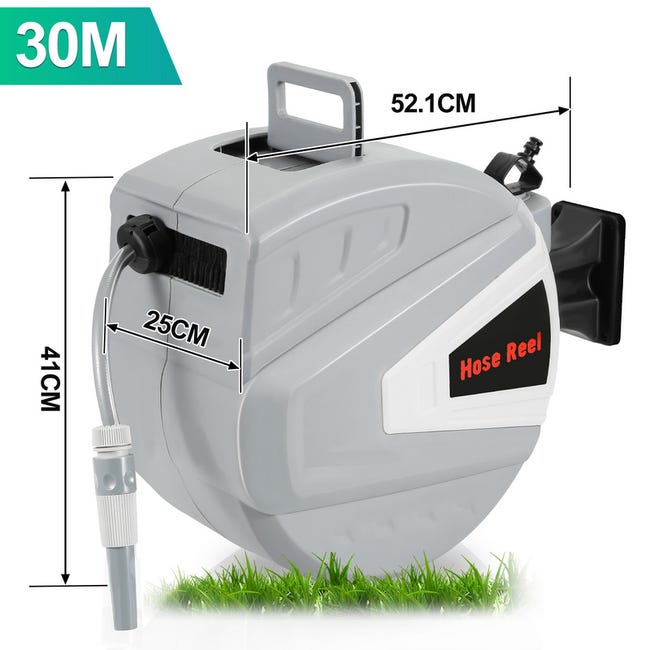 Avvolgitubo Explorer Da Parete O Pavimento - Alluminio Antiruggine Per Tubo 5/8'' Fino A 150 M