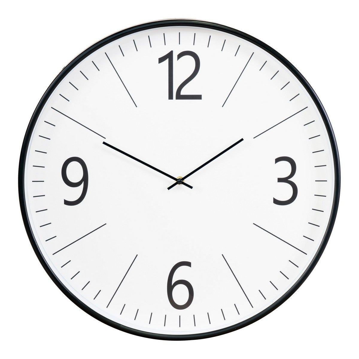 Zegar ścienny Biel, Tworzywo Sztuczne, Biały, Seven Design