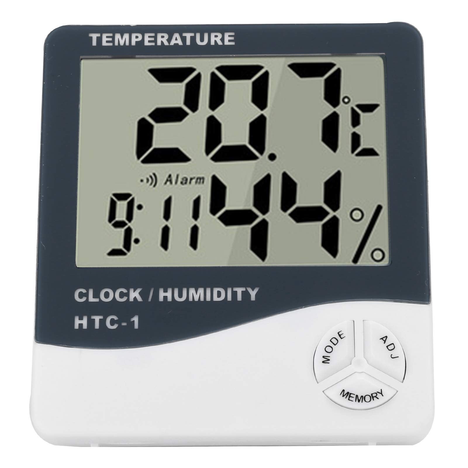 Noklead Thermomètre Hygromètre Intérieur Numérique - Grand Écran LCD Rétroéclairé - Enregistre MAX/MIN - Indicateur Confort