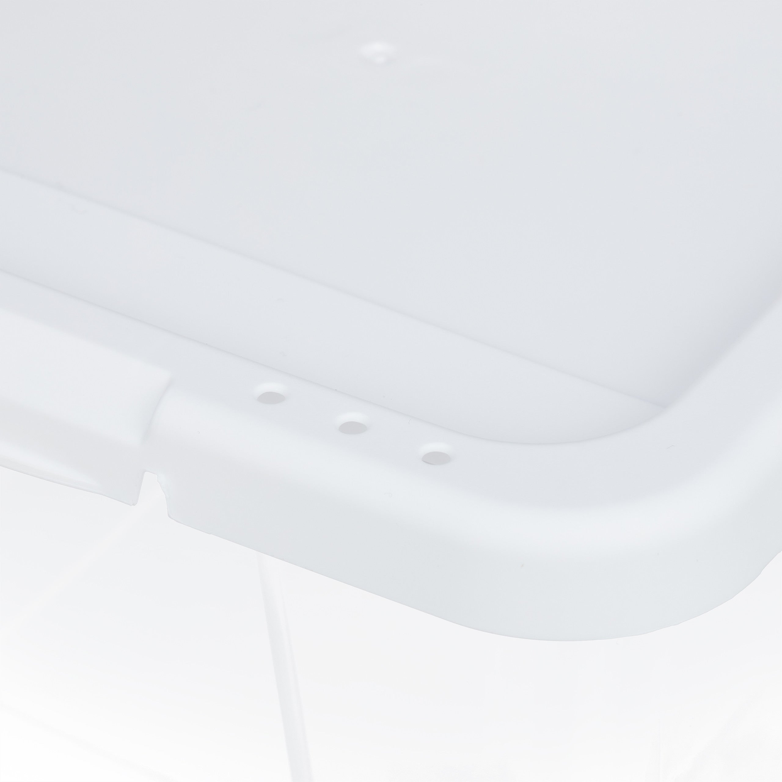 48x Set di Scatole di Plastica per Scarpe, Box Trasparenti Impilabili con Coperchio HLP 12,5x20x34,5cm, Bianche - 8