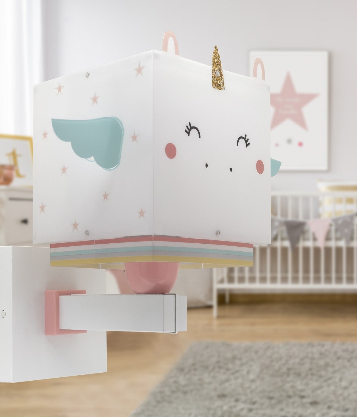 Kinkiet Little Unicorn - Mały Jednorożec dla dzieci