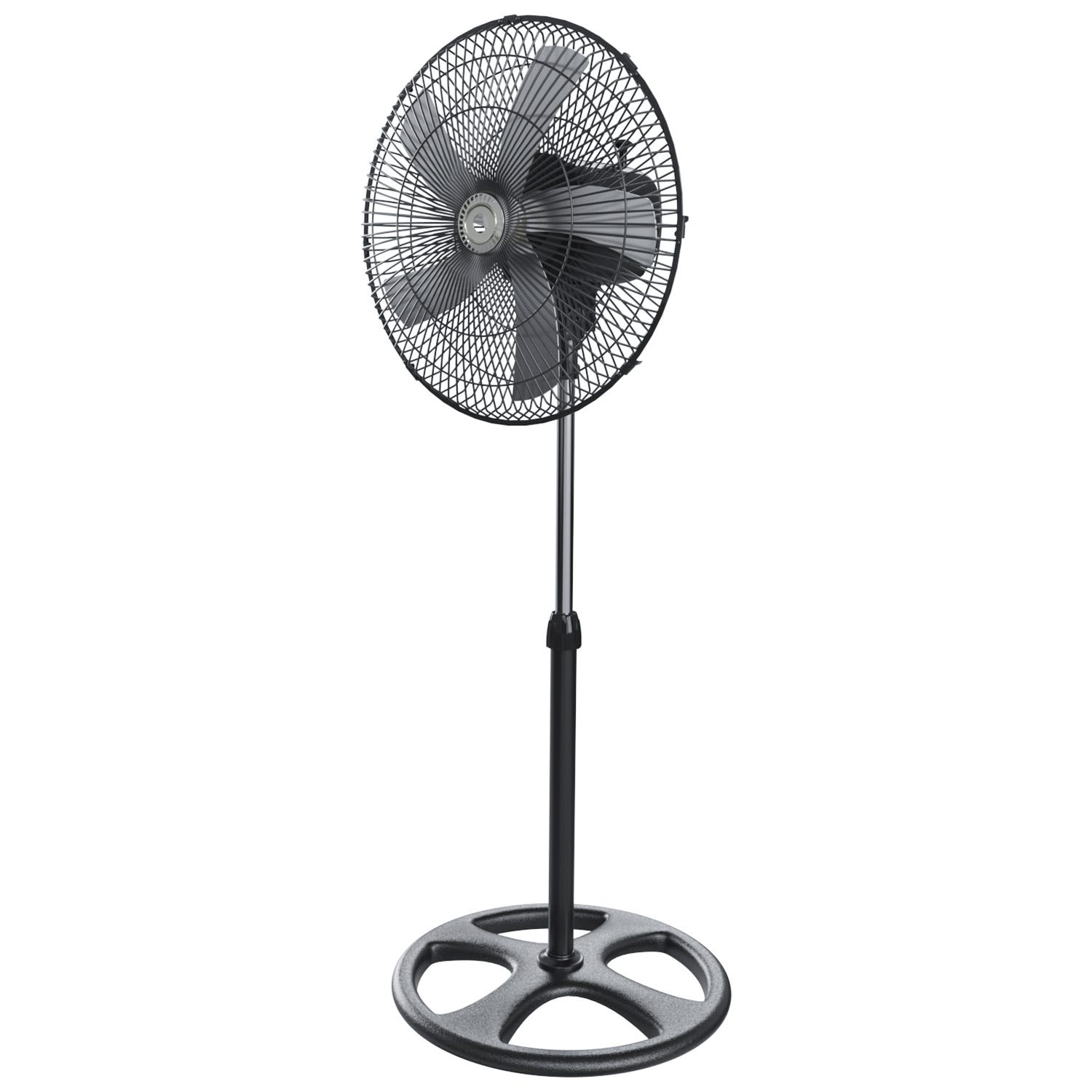 Ventilatore Da Pavimento 50W Con Telecomando - Oscillante, 3 Velocità, Timer 7 Ore, Pale 40 Cm - Foto 6