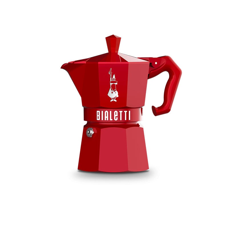 Bialetti Moka Exclusive 3 Copas De Rojo , Leroy Merlin