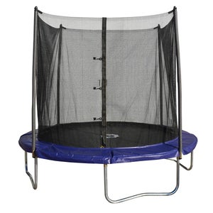 Trampolino Rettangolare Per Bambini Con Altalena Rete Di Sicurezza, Trampolino Elastico Da - 4