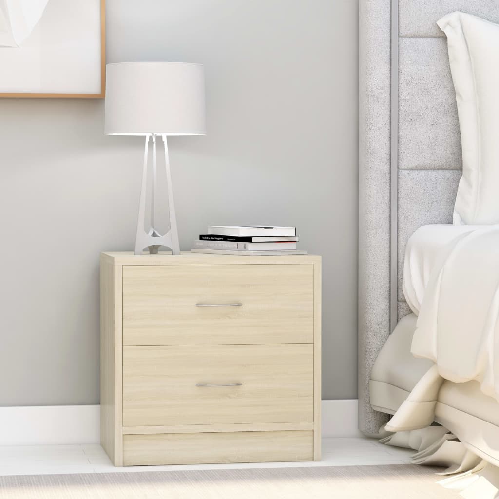 Table de chevet | table d'appoint | table de nuit murale chêne sonoma -neww37735 - Conforama