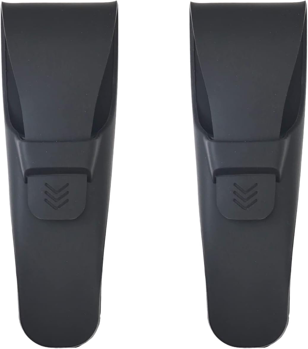 Lot de 2 étuis à en silicone souple et étanche, portables, pour