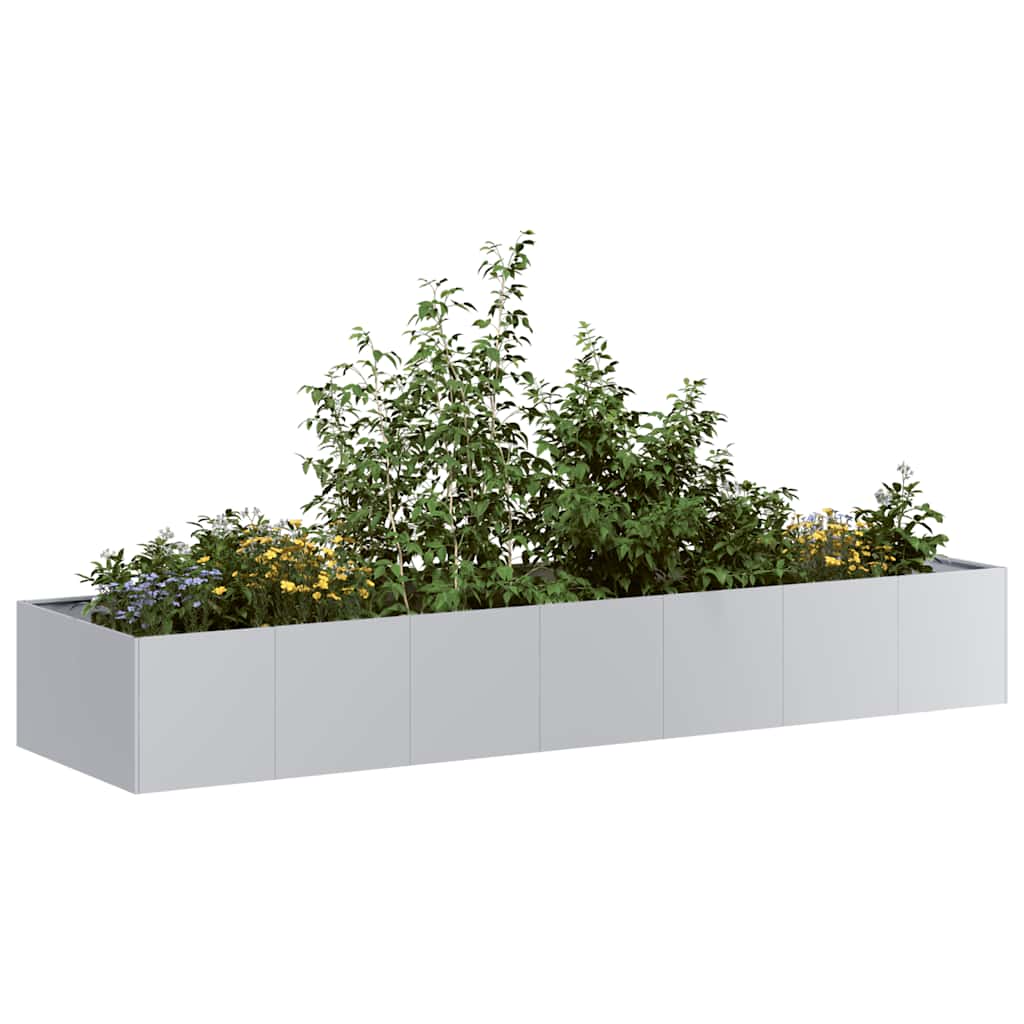 Doniczka 280x80x40 cm Stal ocynkowana vidaXL