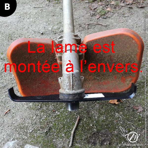 Lame débroussailleuse spéciale ronce Ø 300 mm Alésage 20 mm ep.4 mm - 2