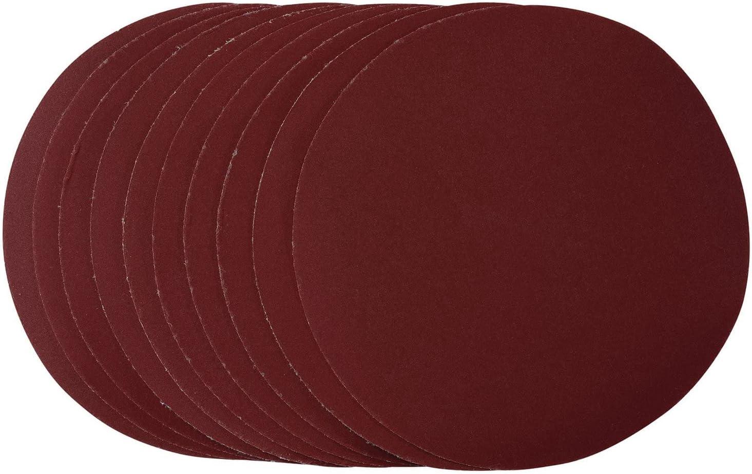 10 Disques De Ponçage Auto-agrippants 225mm Grain 180 - Filet Anti-poussière Pour Ponceuse Girafe