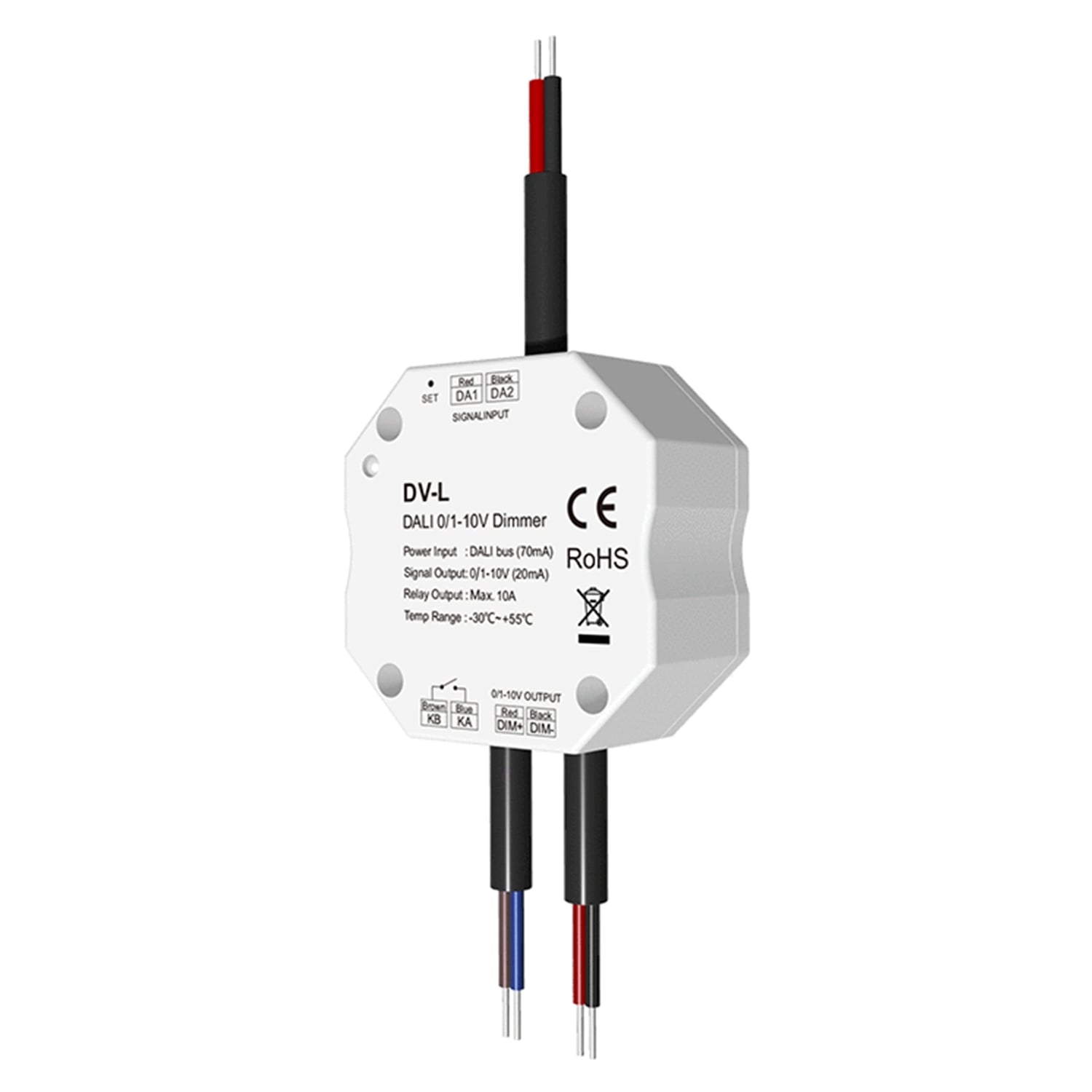 Regulador DALI a 0/1-10V SKYDANCE DV-L, Blanco, PC PC | Leroy Merlin