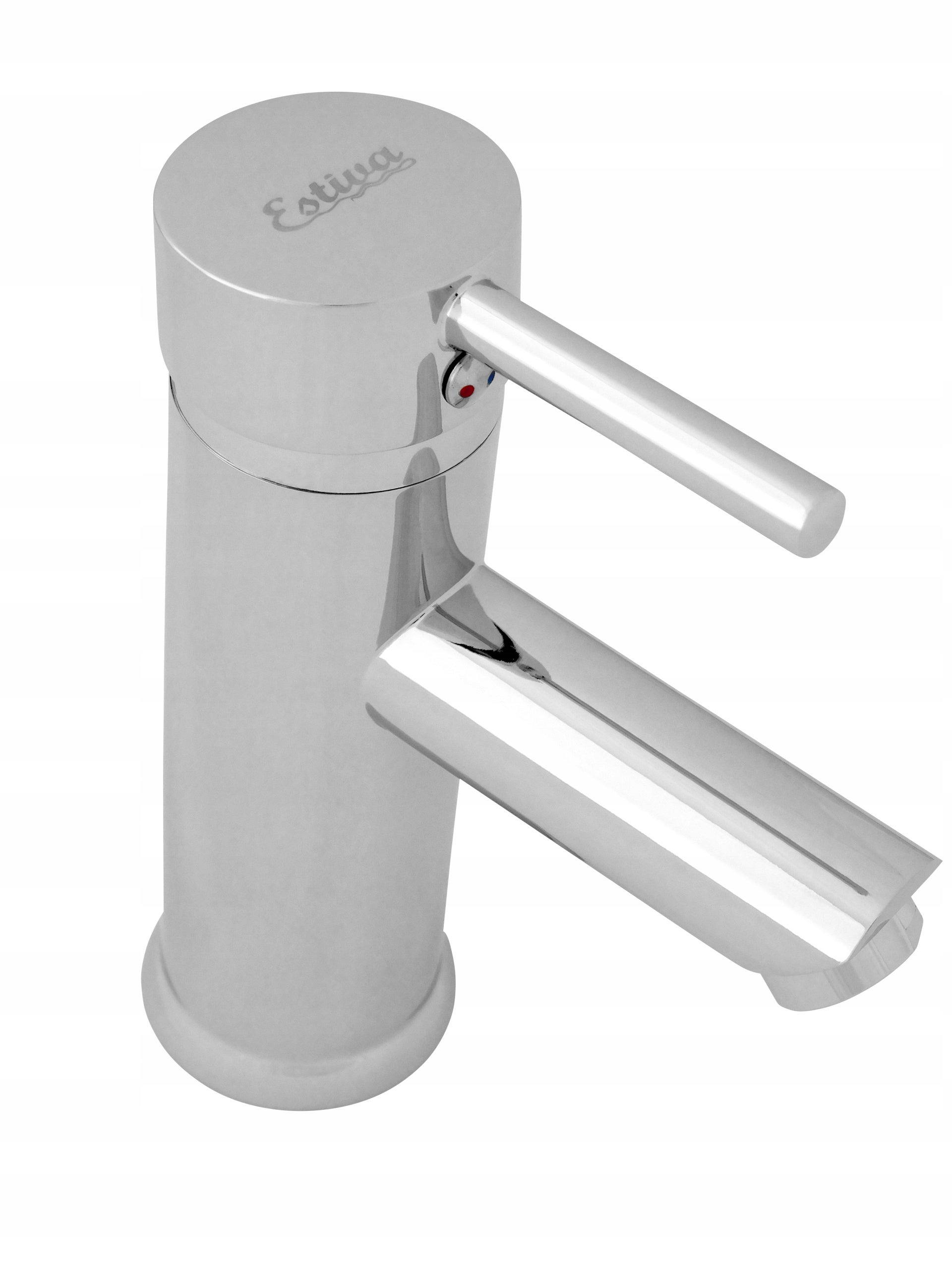 Bateria umywalkowa Estiva MIZA 17 Chrome srebrna 17 cm