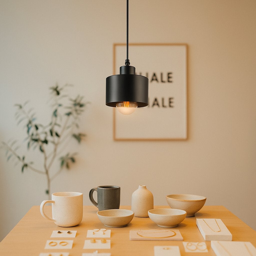 Lampa wisząca Elza E27 100 cm IP20 do jadalni salonu czarna MasterLED - 3