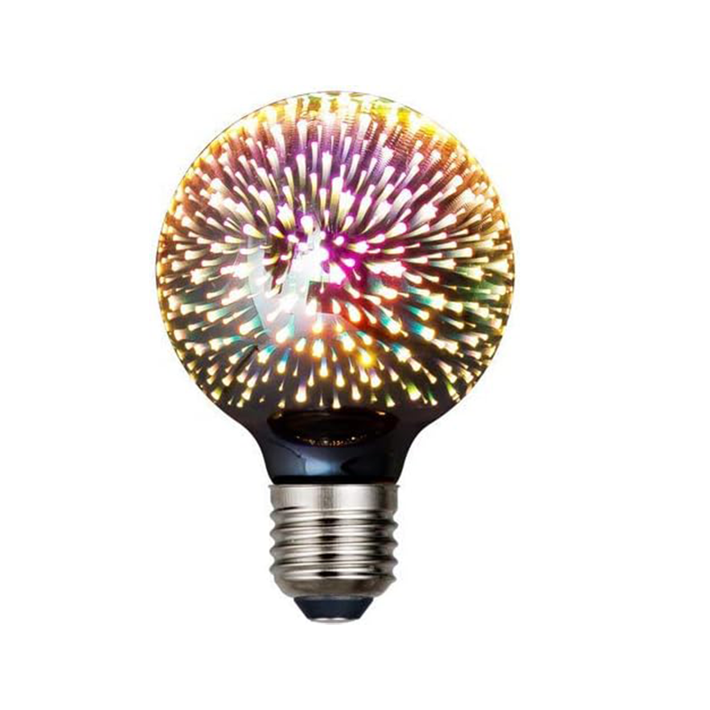 Jedna sztuka zawiera żarówkę LED G80 3W, gniazdo E27 220V, 2700K, co odpowiada żarówce tradycyjnej o mocy 30W (G80).
