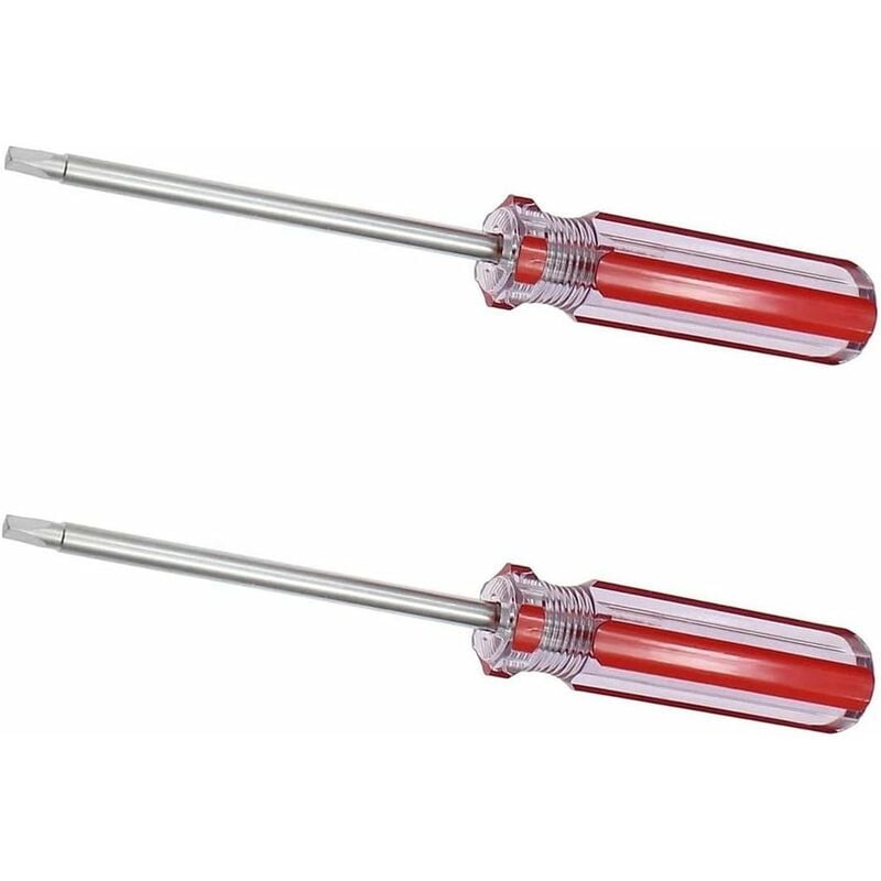 Jeu de 6 tournevis triangulaires, embouts de tournevis triangulaires magnétiques 1,8 mm 2,0 mm 2,3 mm 2,7 mm 3,0 mm 4,2 mm Outil de réparation - 4