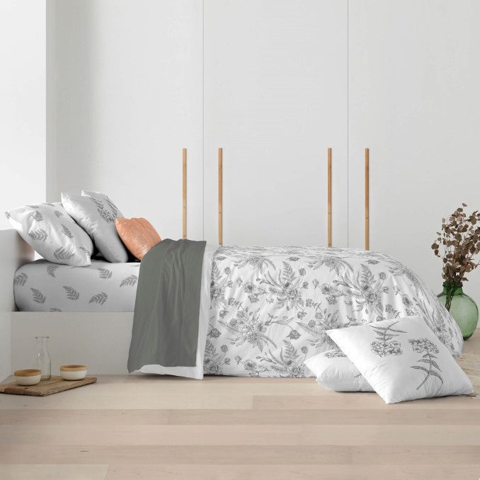 Capa de edredão em algodão com botões Springfield - 260x240 cm - 3