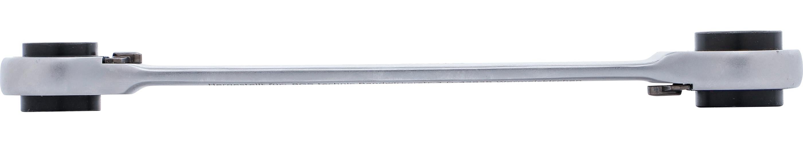 Jeu de clés mixtes à cliquet | réversibles | 4-en-1 | 3 pièces - 3