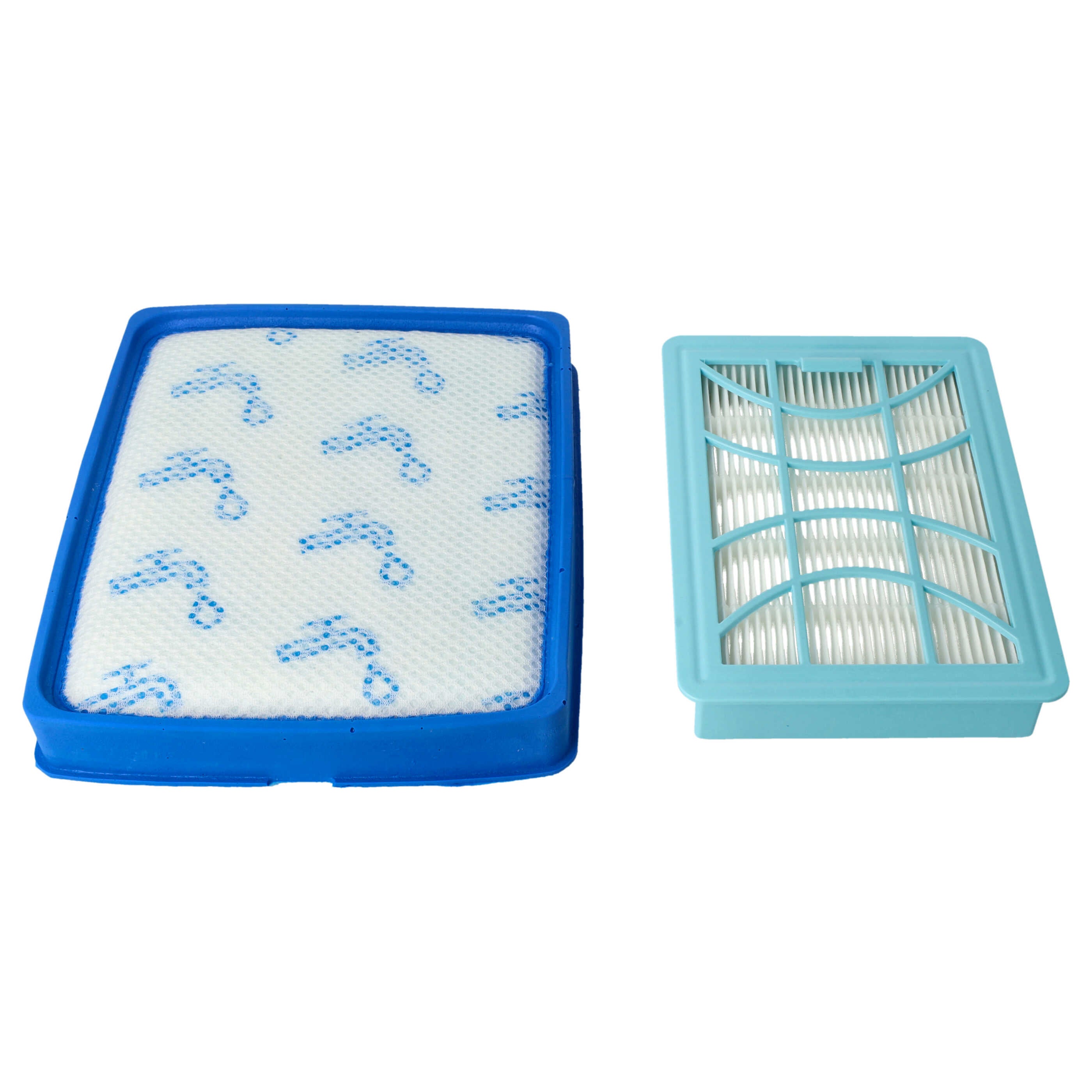 vhbw Lot de filtres compatible avec Philips PowerPro Expert FC9734/01, FC9735, FC9736, FC9737, FC9738, FC9739, FC9741/09 - 2x Filtres de rechange - 9