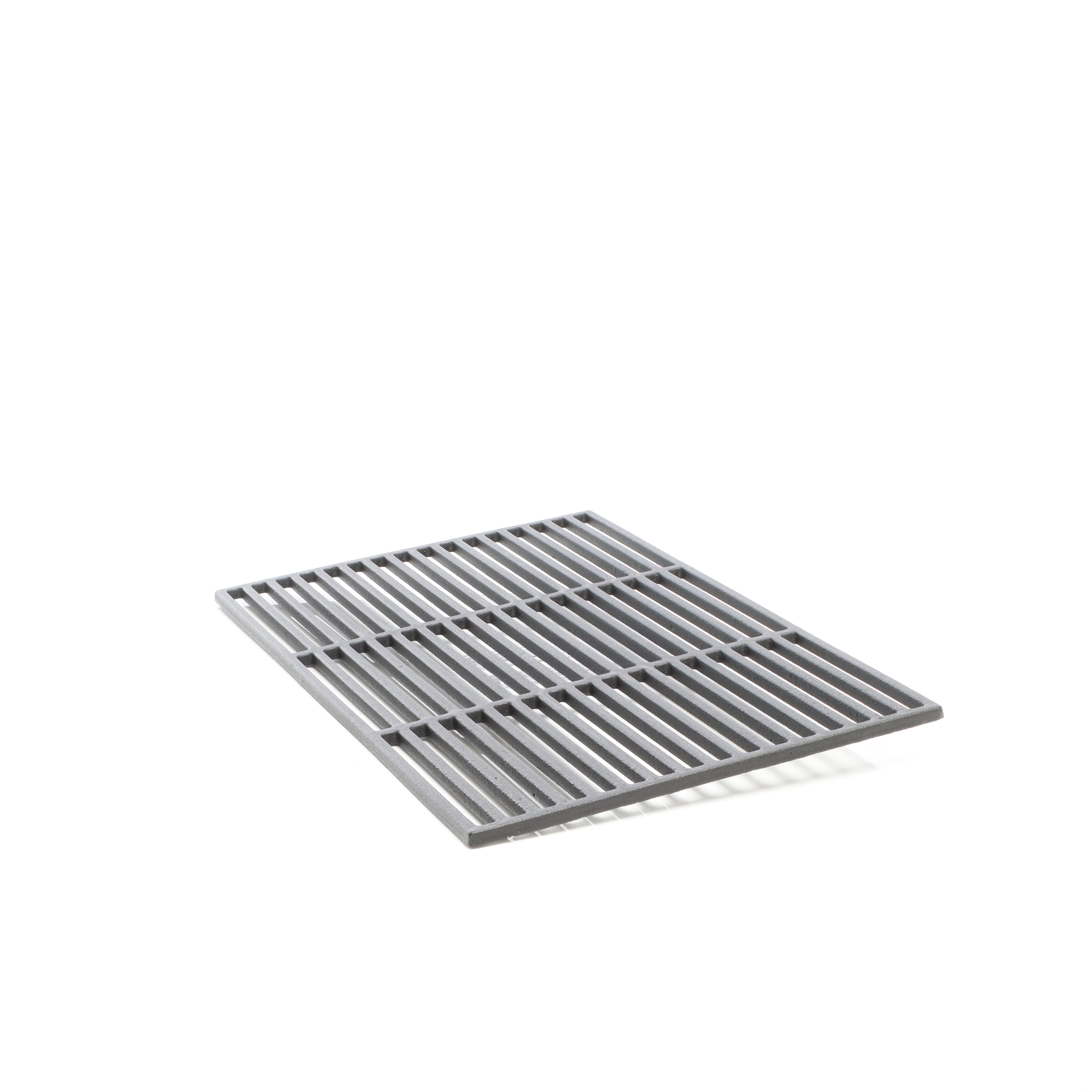 Grille BBQ Carrée 67x40 cm en Fonte Barbecue Charbon de bois /à gaz Grillade Cuisson Terrasse Jardin Plancha Viande Wiltec - 5