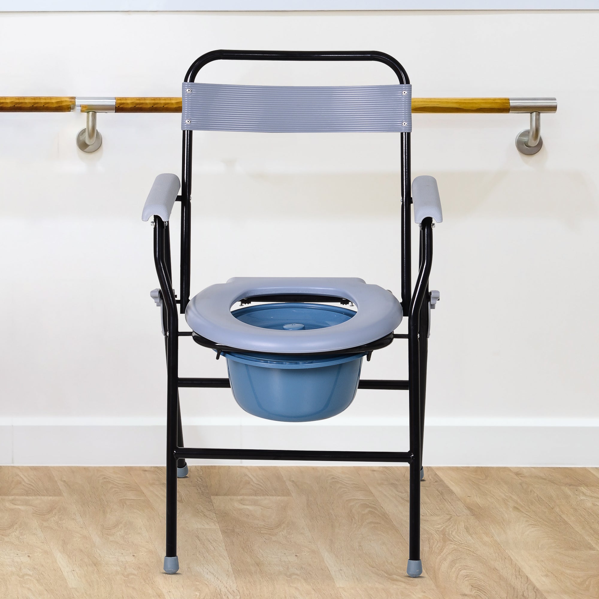 Inodoro plegable con taza extraíble para personas mayores | Leroy Merlin