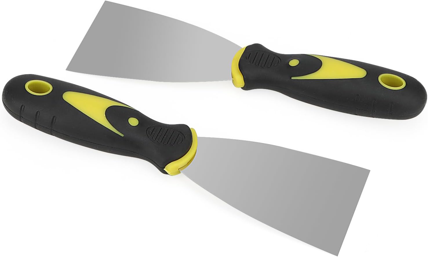 Juego De 4 Espátulas Para Masilla ATE PRO 5 Pulgadas Acero Inoxidable Flexible