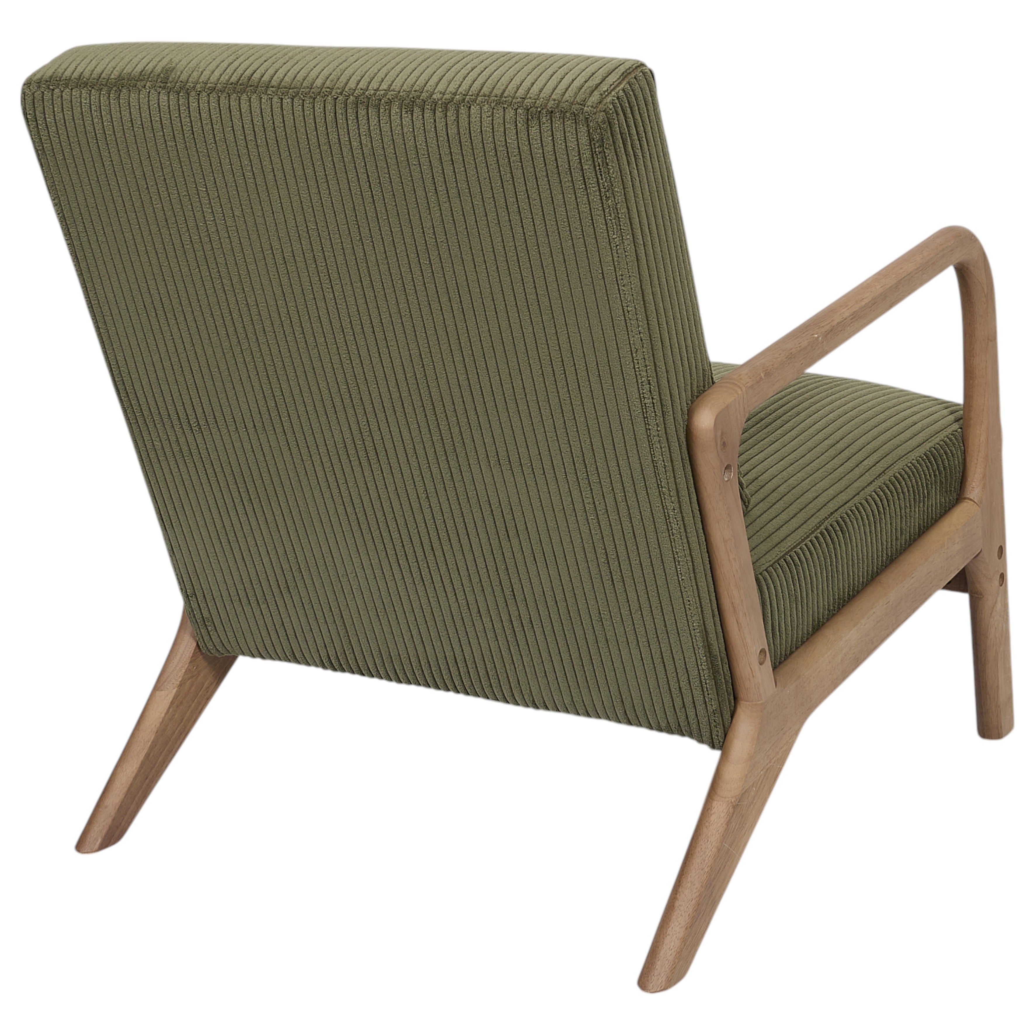 Fauteuil - HOME DECO FACTORY - Scott - Design - Confortable - Vert - 5