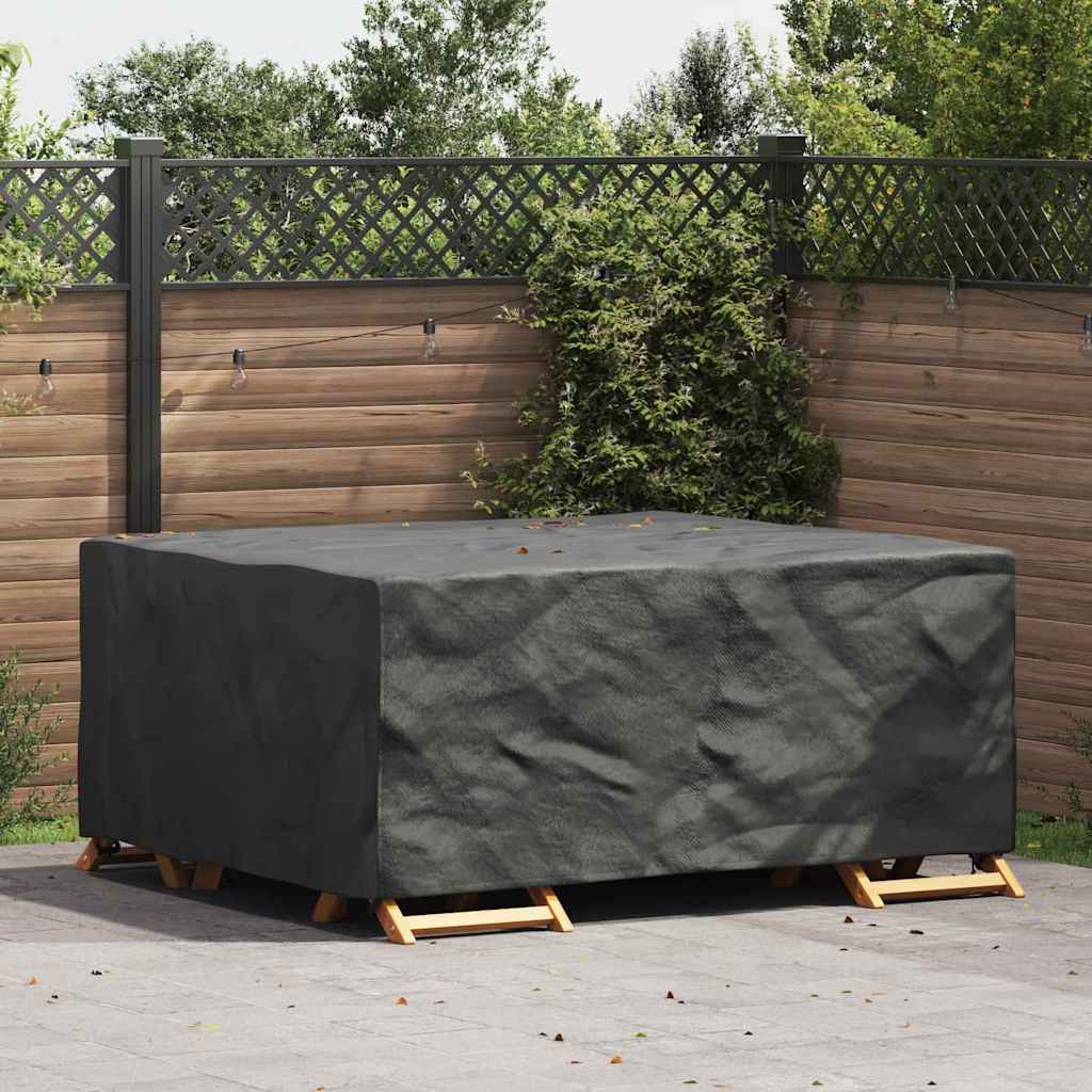 Pokrowiec na meble ogrodowe Czarny 200 x 150 x 85 cm 210D