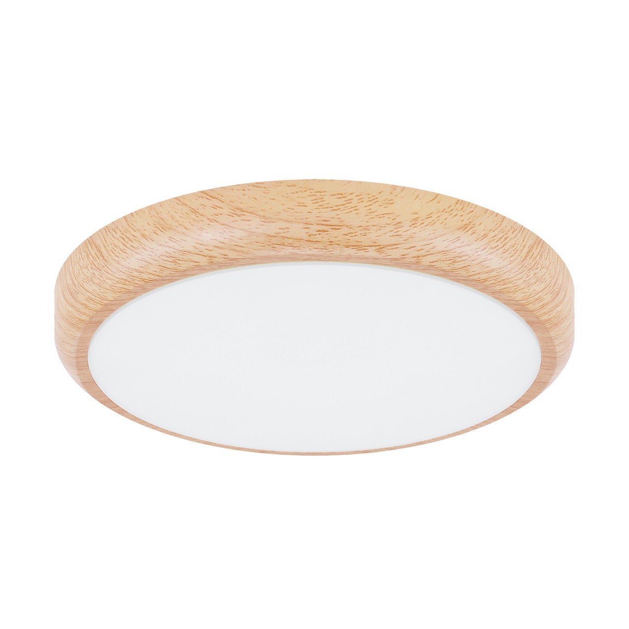 Plafon Nastia okrągły sosno-biały LED 18W 3000K-6500K 2070lm wym: 2,8 x 22,5 cm IP20 tworzywo sztuczne Struhm