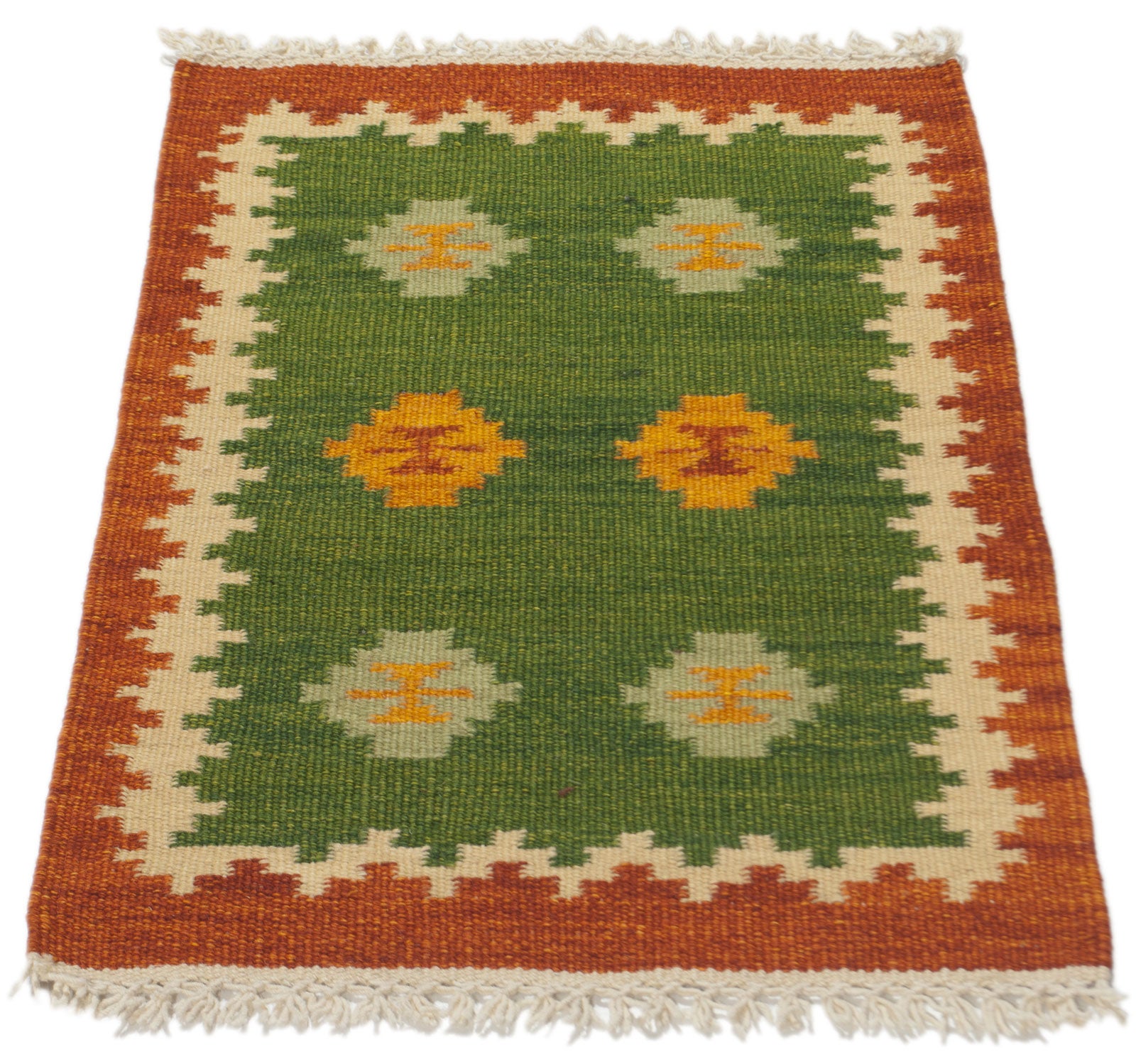 Kilim 90x60 cm Oryginalny, autentyczny i ręcznie robiony Idealny