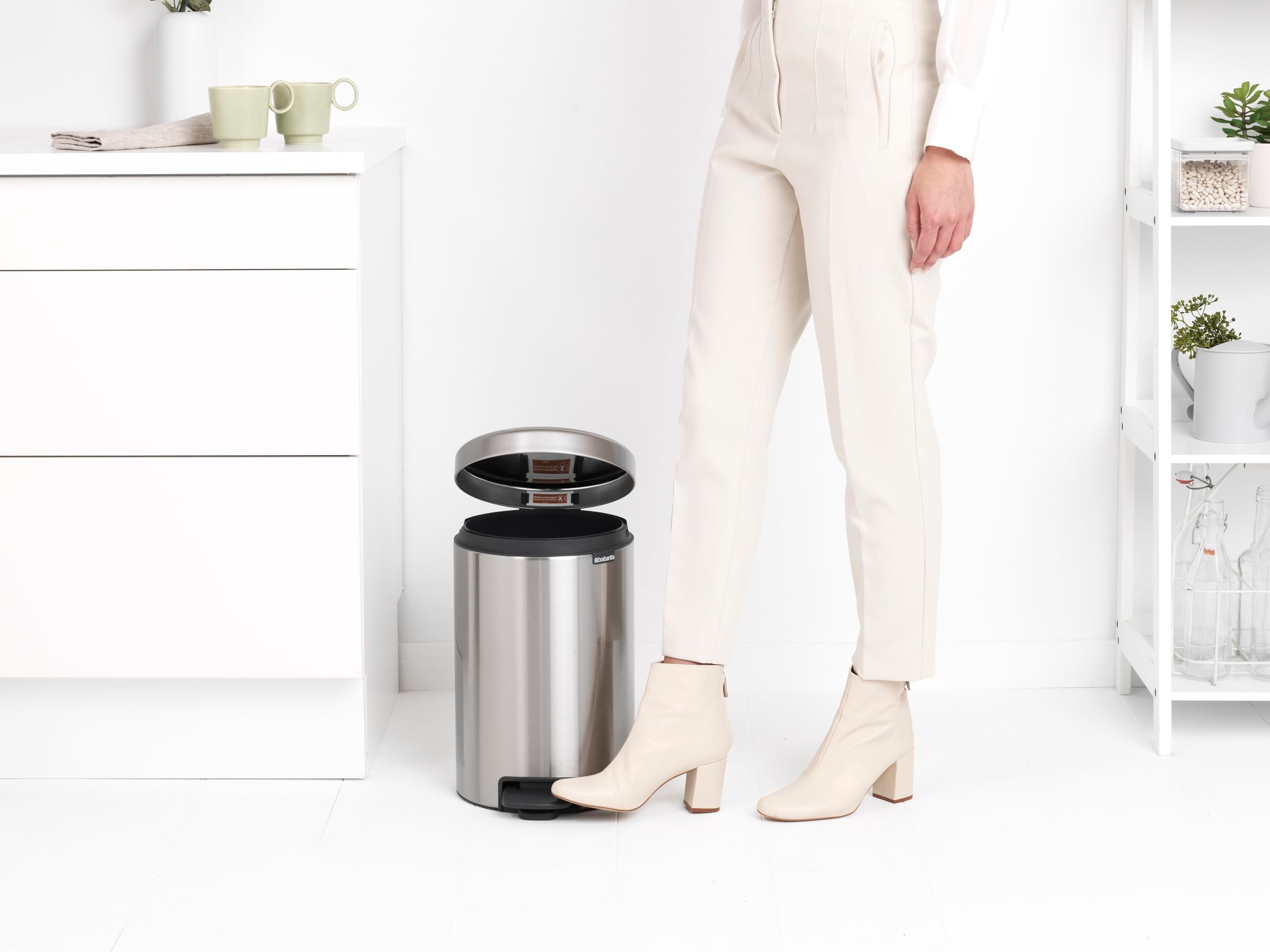 Kosz łazienkowy Brabantia Newicon szary L - 7