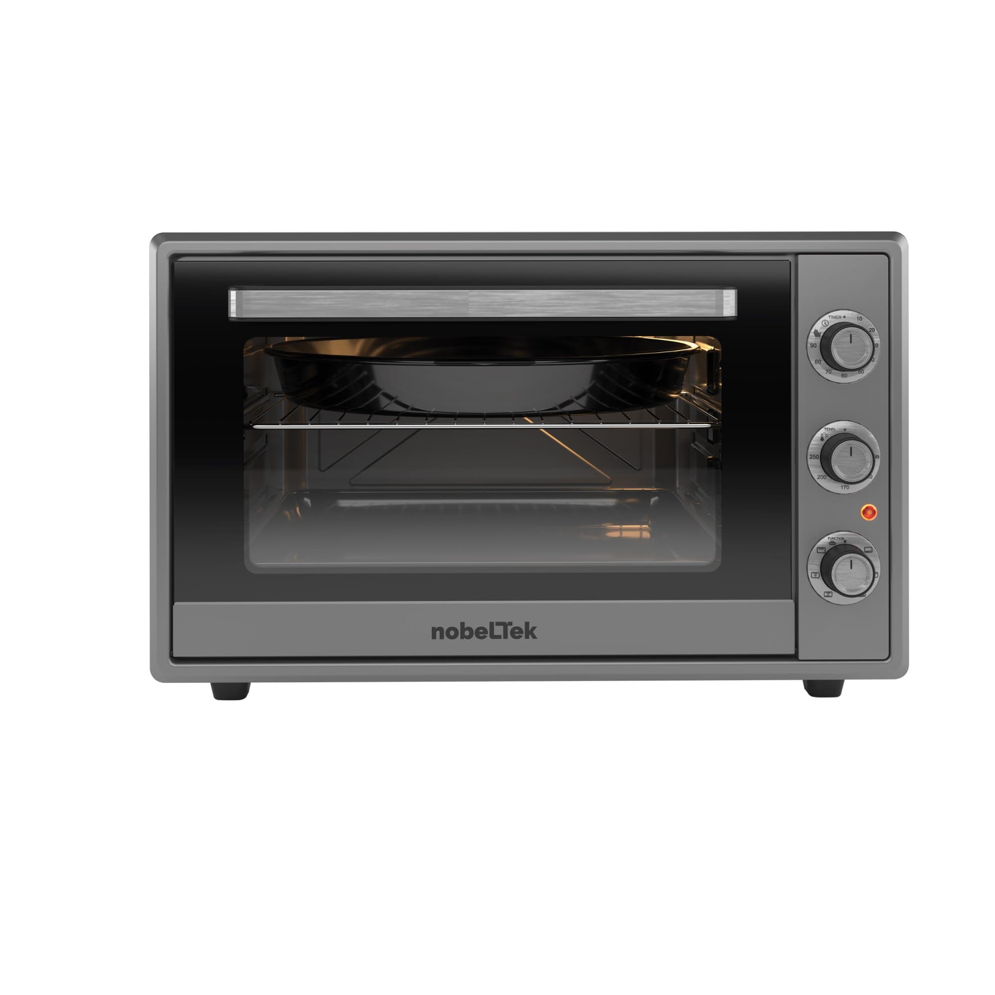 Cuptor Electric NobeLTek NLT FSO60X | 60L, 2000W, Grill, Ventilator, Timer