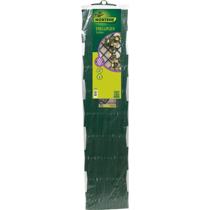 Treillis Extensible En PVC Blanc Catral