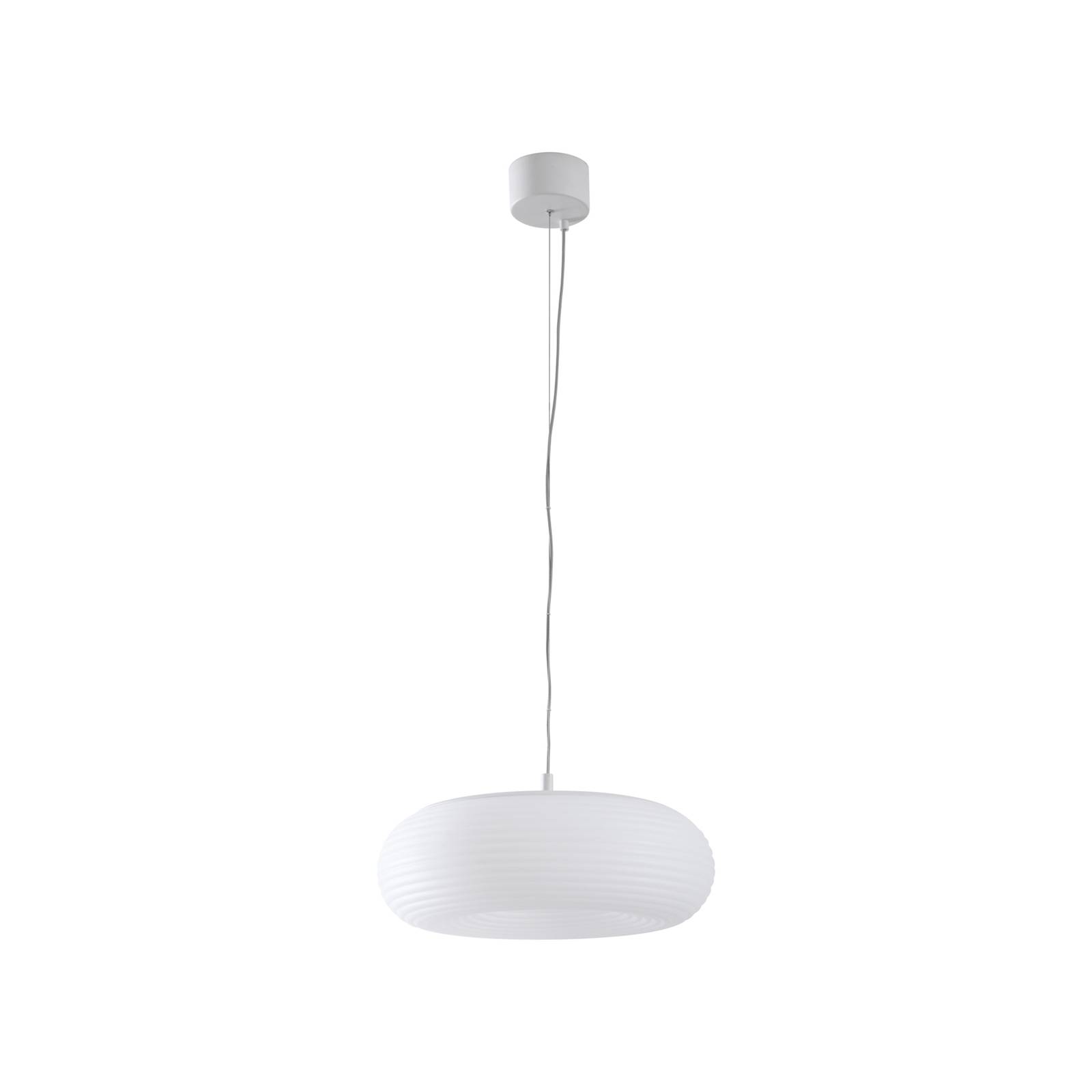 Lucande smart led lámpara colgante bolti, blanco, rgbw, cct, tuya