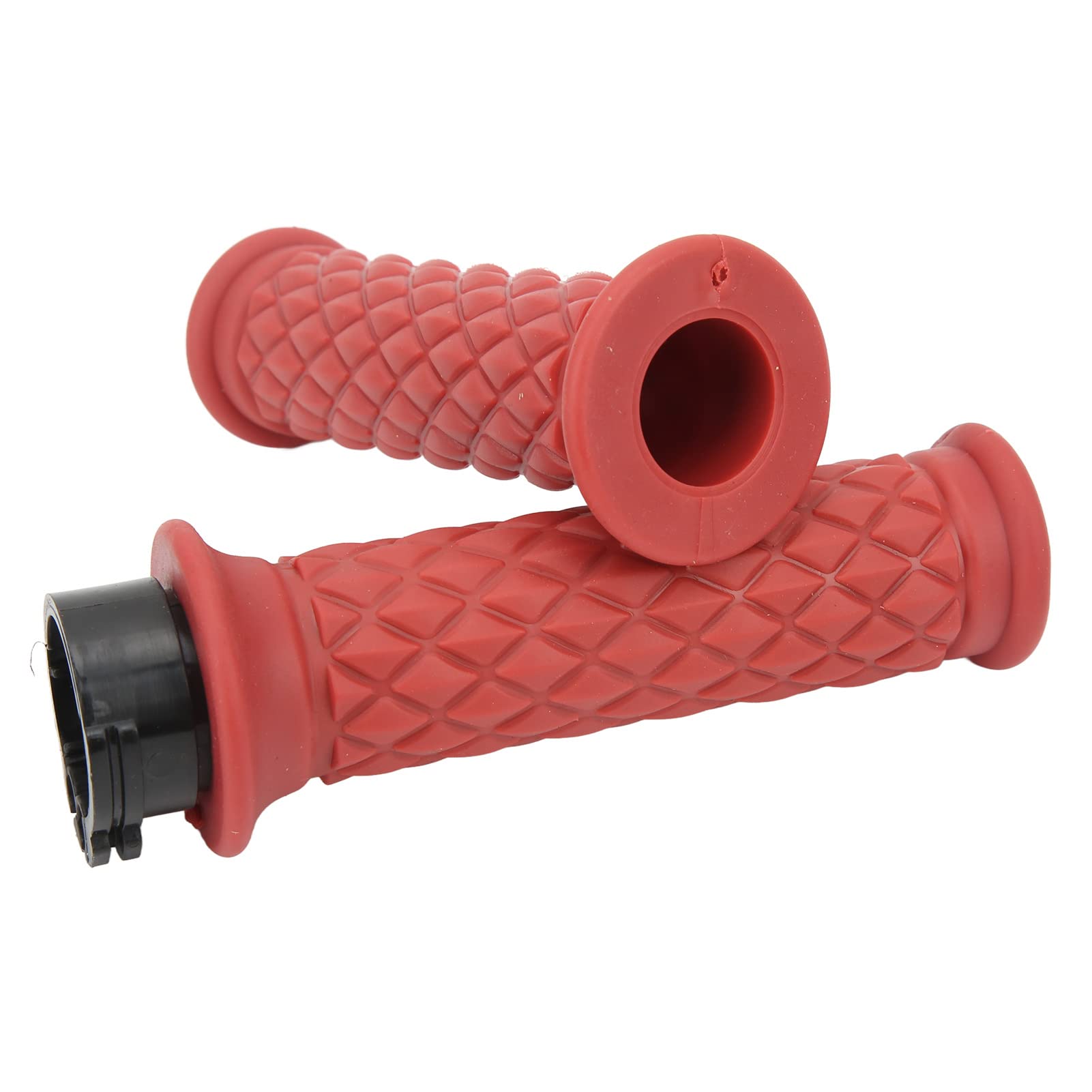 Paire De Poignées De Guidon Moto Universelles - Aluminium 22mm/25mm - 7/8 Et 1 Pouce - Neuves