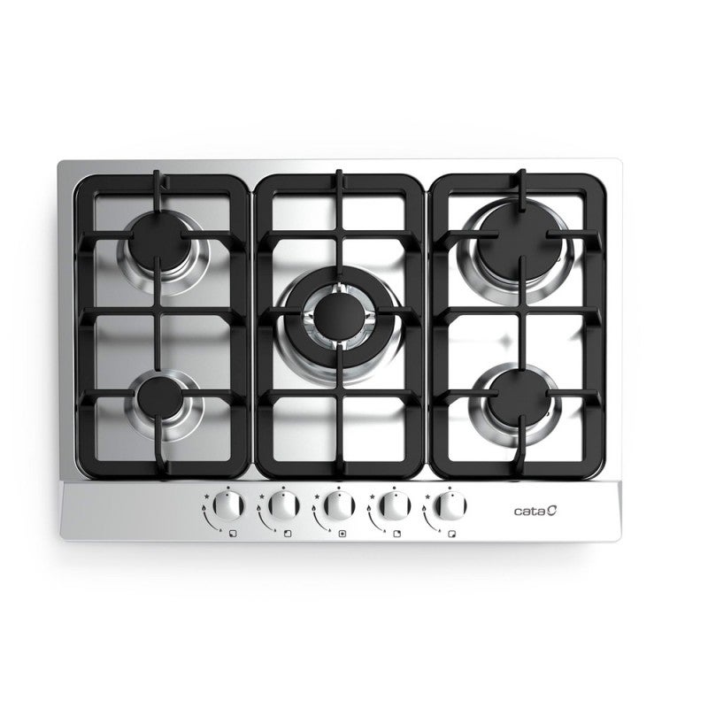 Cata Placa Gas Lgi 7041 X/A Inox 5F Nat/But , Leroy Merlin