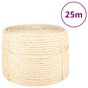 Corda In Sisal Da 100 M Per Tiragraffi Per Gatti, 6 Mm, Per Progetti Fai - 8
