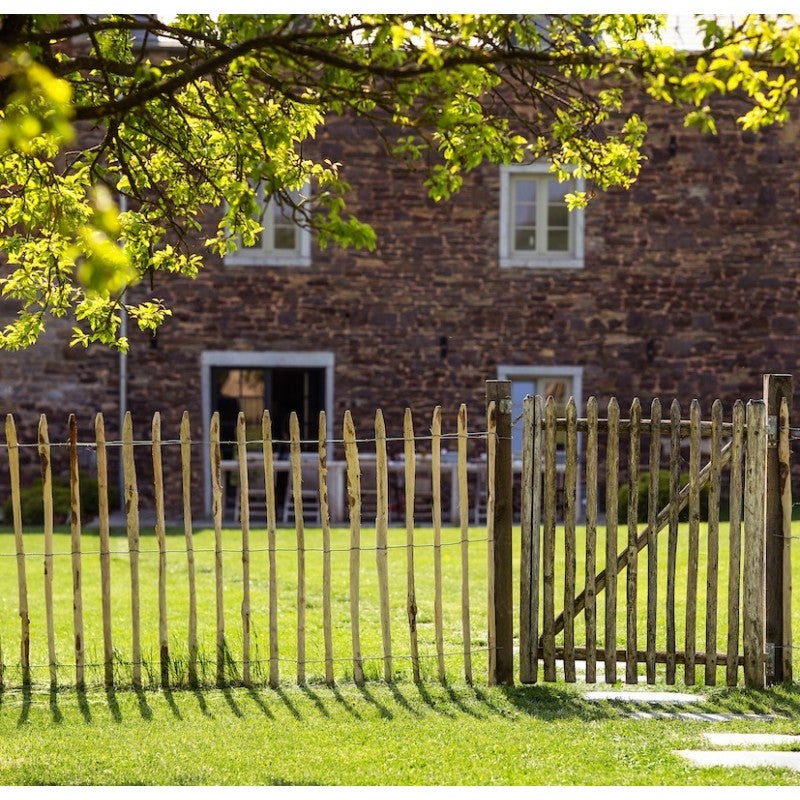 Ganivelle clôture en bois L 5m x H 0m80 - Espacement des piquets 3 à 5 cm - 6