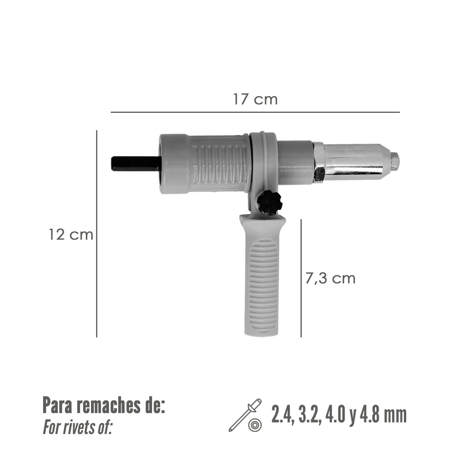 Rivettatrice Manuale JBM – 300 Mm / 12 Pollici, Per Professionisti E Fai-da-te