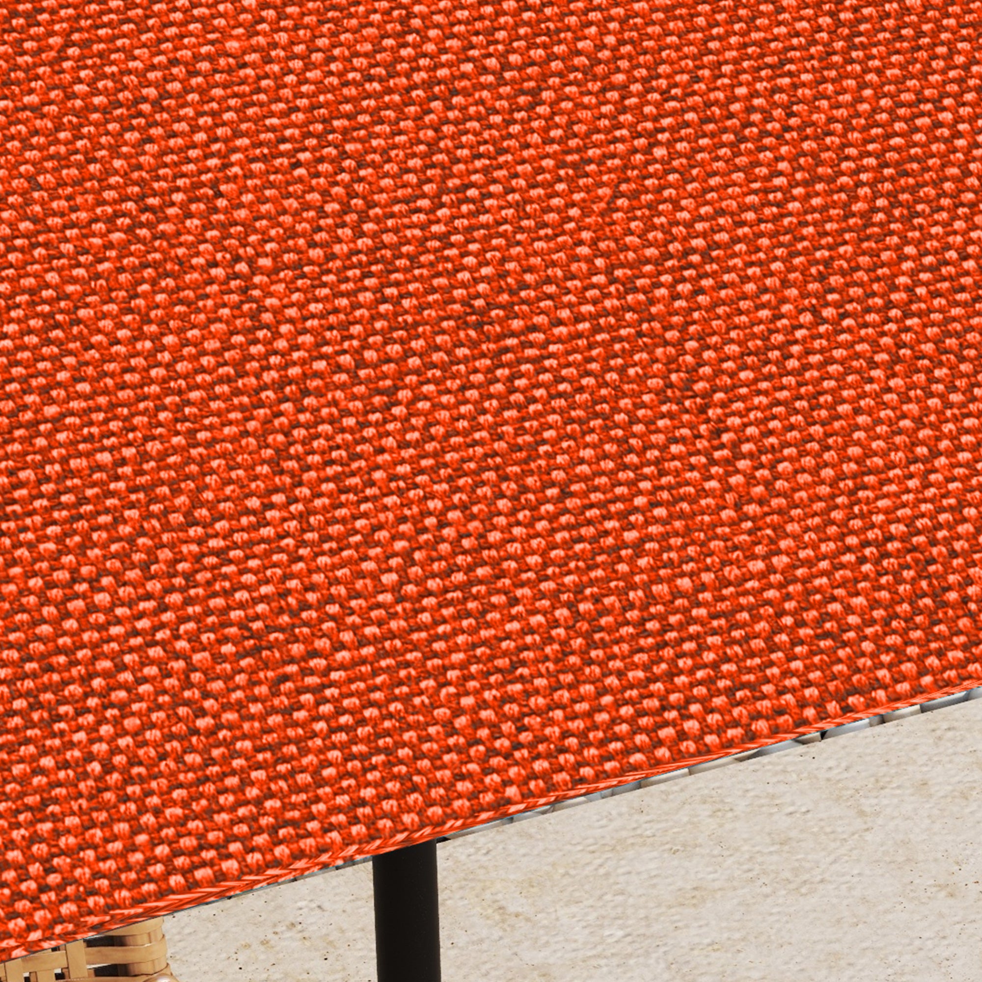 Toiture de remplacement pour pavillon de jardin, polyester, 2,98 x 2,95 m, orange - 8