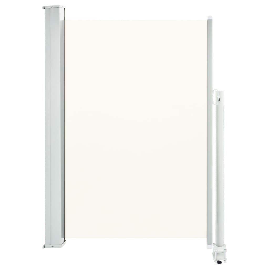 Toldo parasol | toldo lateral retráctil para patio 120x300 cm crema cfw310778