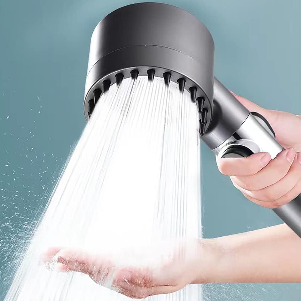 Soffione doccia con filtro, design turbo, doccetta ad alta pressione