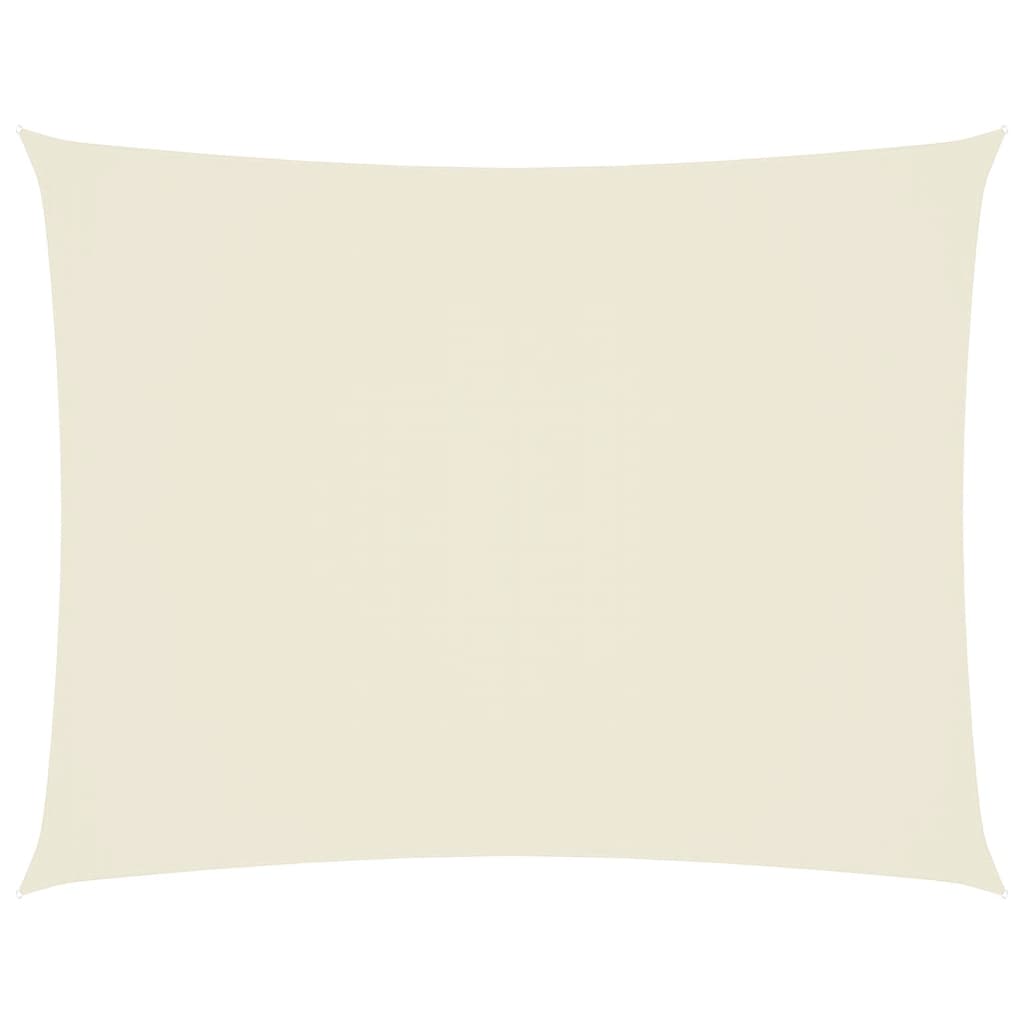 Maison Exclusive - Parasole a Vela Oxford Rettangolare 2x3,5 m Crema - 2