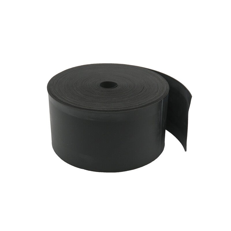 Bande d'étanchéité lambourde et liteau EPDM, 20ML - Noir, 0,8mm épaisseur, 70mm largeur, 20m longueur - 2