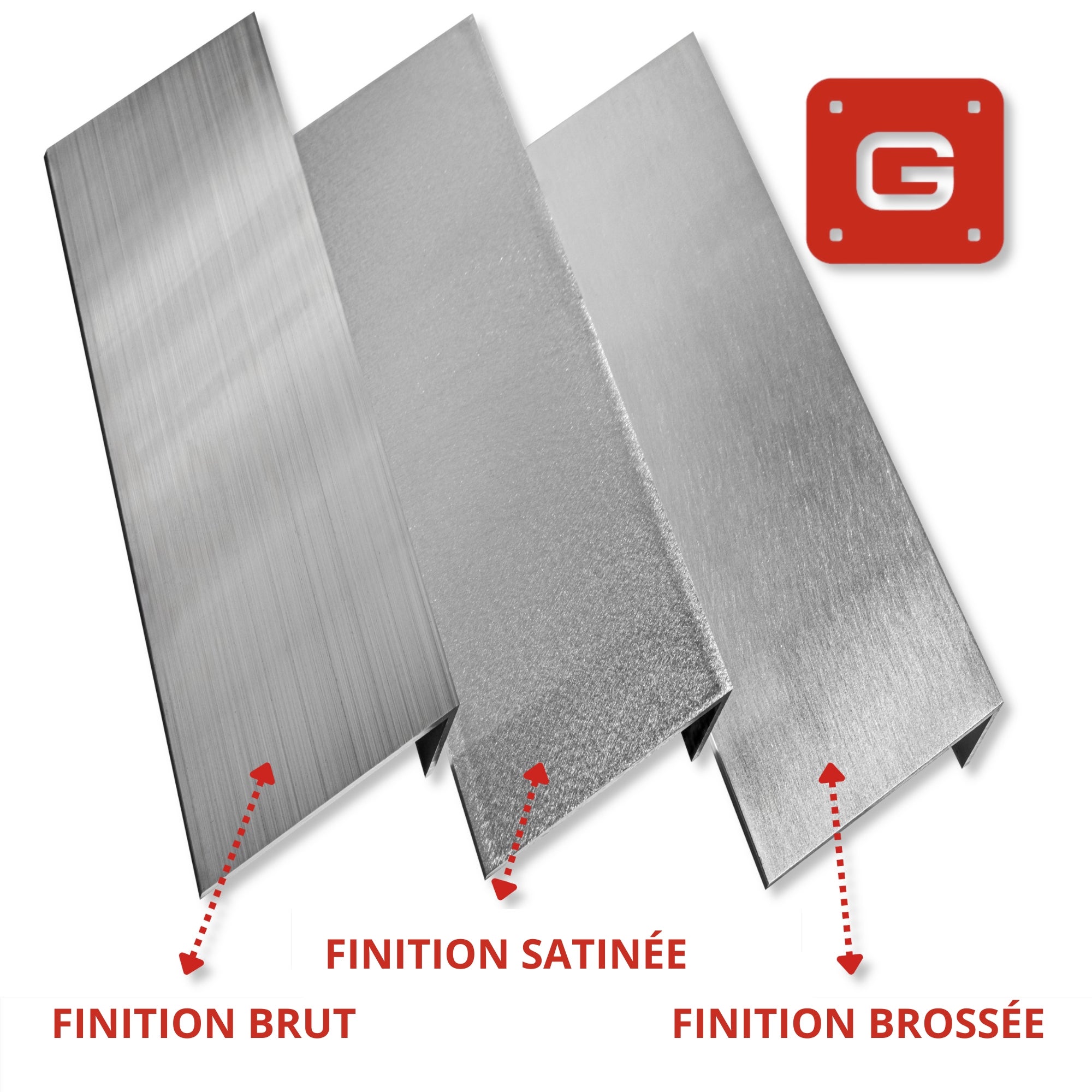 Kątownik Aluminiowy SZCZOTKOWANY 50x30x4mm 300cm Alu + Cięcie na wymiar - 6