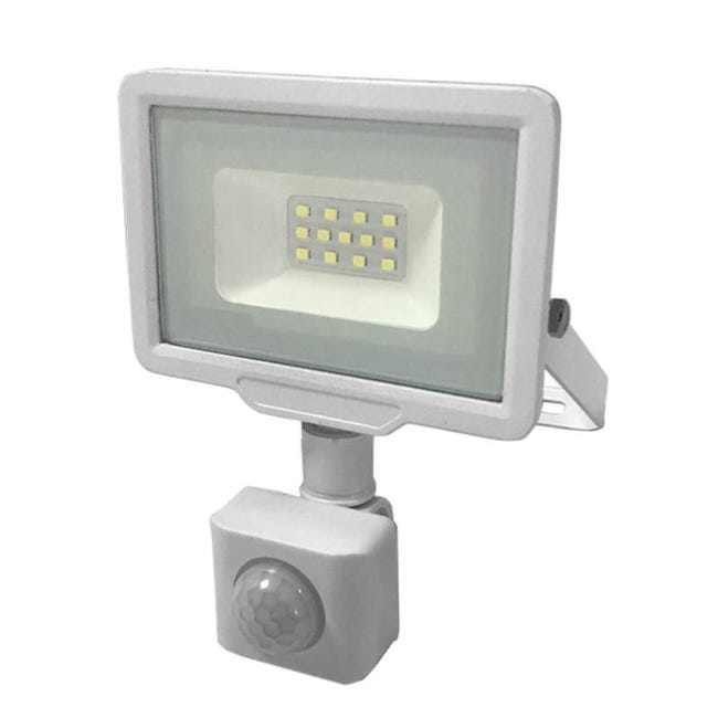 PADLIGHT5, projecteur LED SMD 10W IP44, noir 4000K. Avec détecteur de mouvements PADLIGHT5, projecteur LED SMD 10W IP44, noir 4000K. Avec détecteur de mouvements