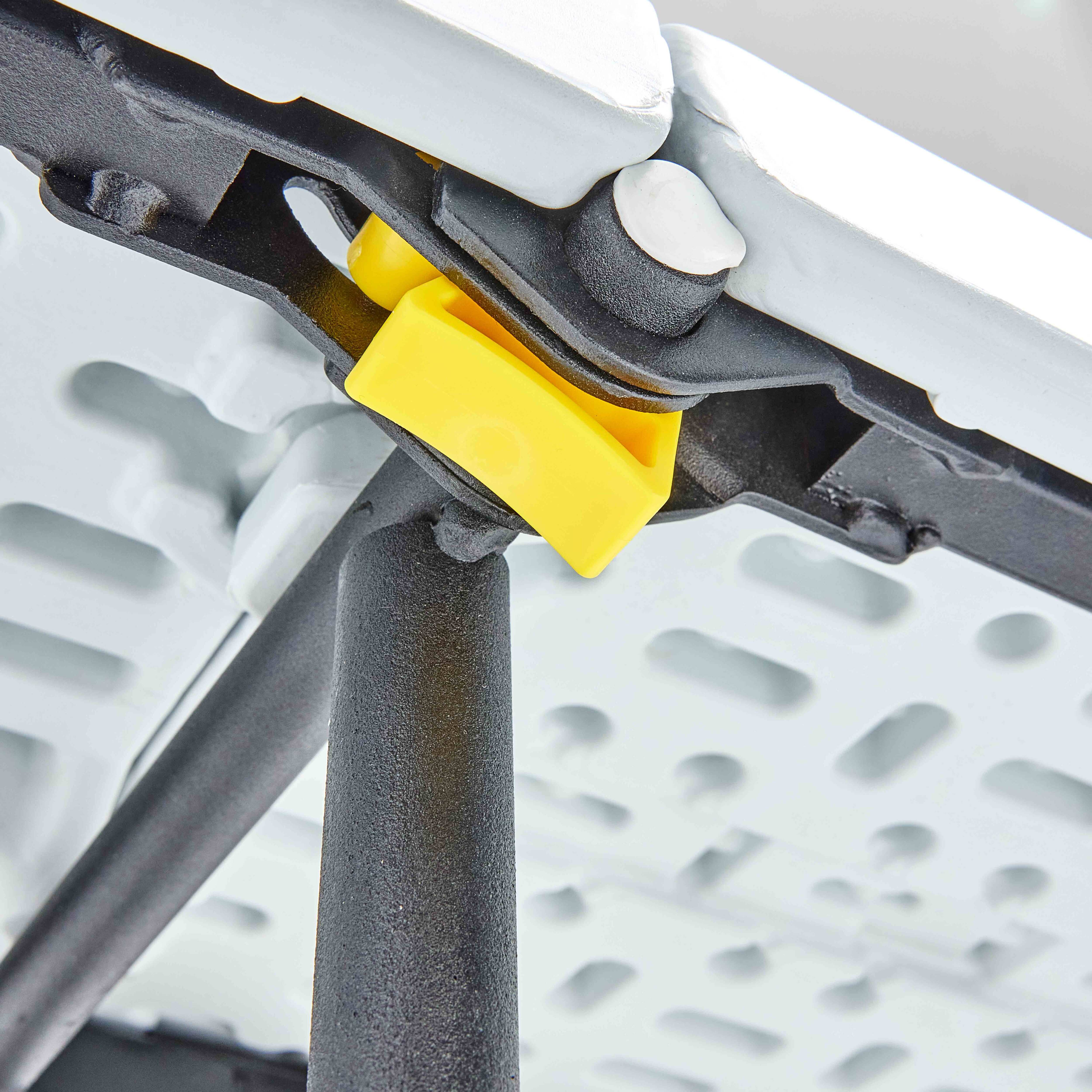 Banc pliable en résine 180 cm - 4