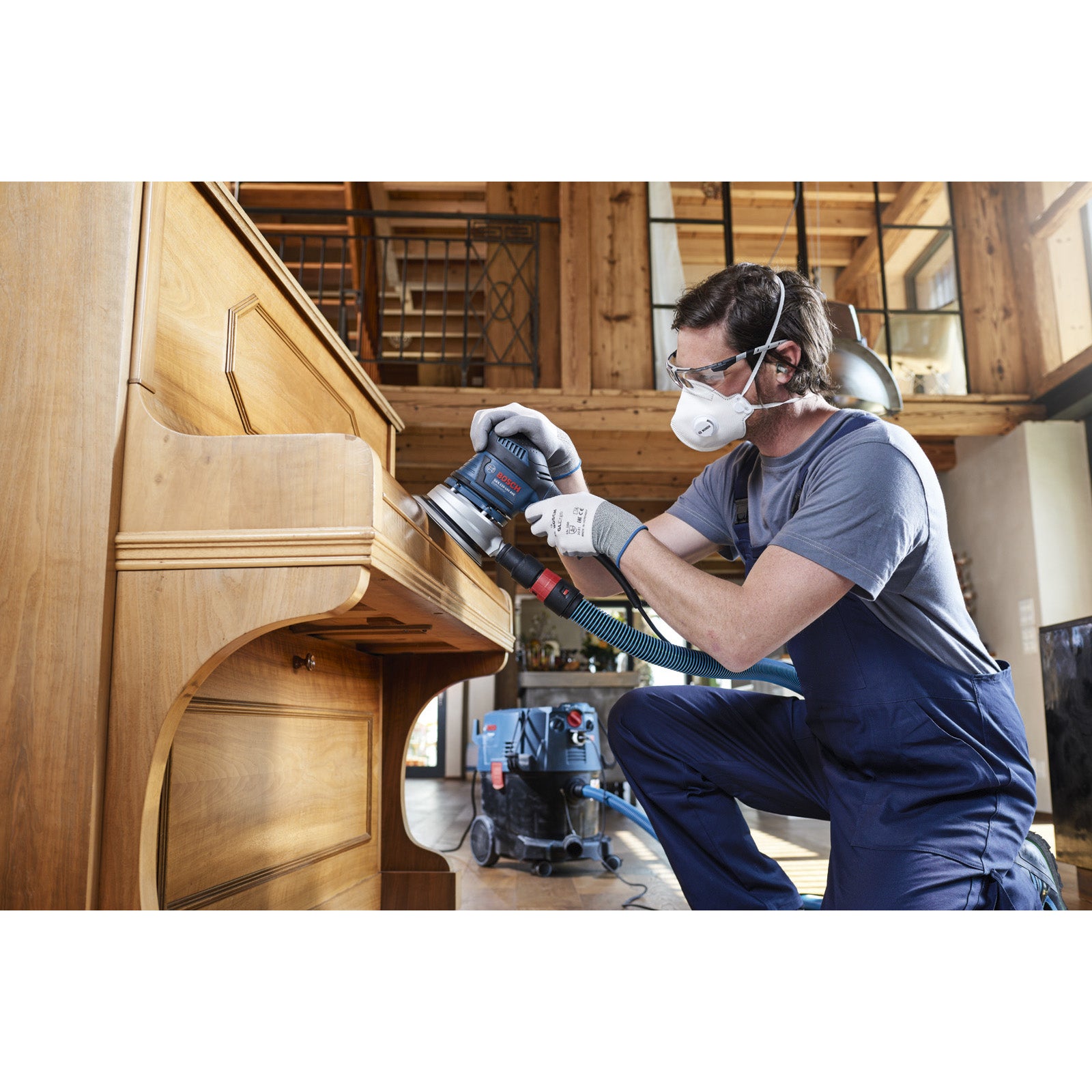 Bosch PRO C355 Rolka szlifierska 230x280 mm G120 - 2608608H63 - 3