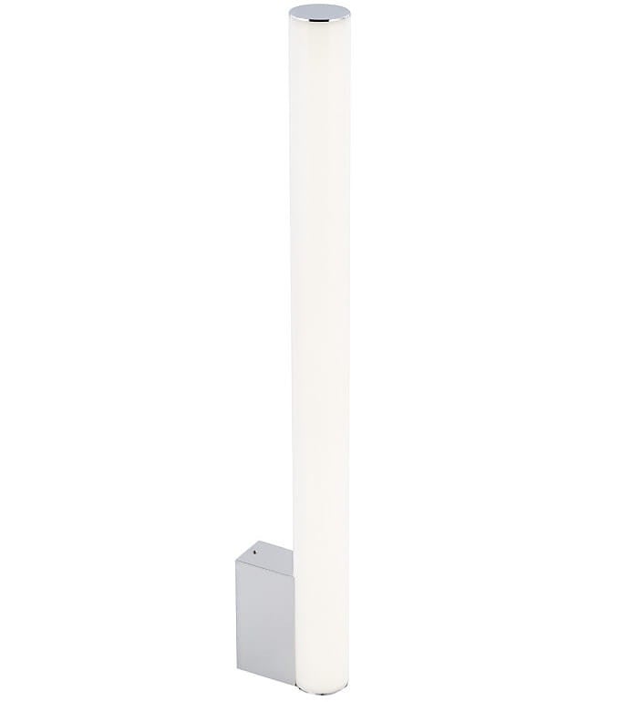 Kinkiet ścienny Ice biały chromowany LED 8W 4000K 630lm wym: 50 x 4 x 8,3 cm tworzywo sztuczne IP44 Nowodvorski Lighting