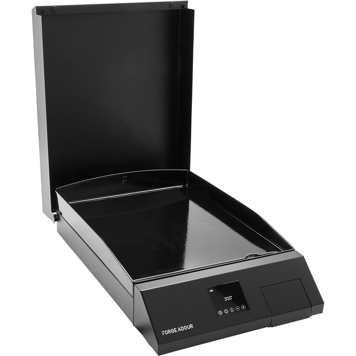 Elektryczna plancha Forge Adour Cooking płyta z żeliwa emaliowanego 33x40,1 cm moc 2500W